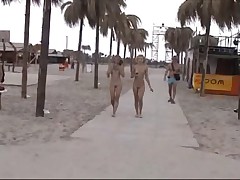 Public Nudity 2 Babes At The Beach