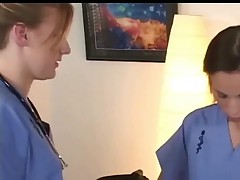 Lesbian Student Nurses Exam Play 1