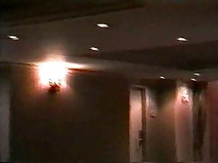 Blonde fucked by security guard in a hotel!!! (Cuckold)