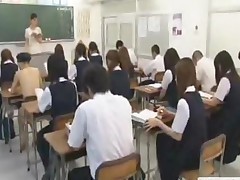 Naked In School Cfnm Style Student Jerks Himself In Front..