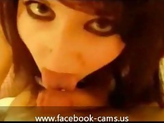 Emo Amateur Teen Babe Fuck And Suck On Webcam