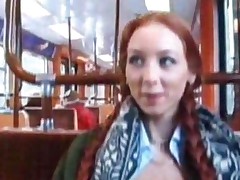 Slut Fucked In The Bus