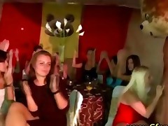 Cfnm Stripper Has His Cock Sucked By Girl Next Door Babes