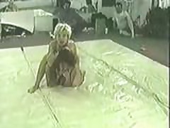 Danni Ashe wrestling.