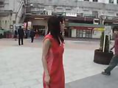 Japanese Cutie in Public