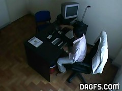 Raquel - Raquel Got Caught Cheating Her Husband By This Hidden Cam Planted In Her Office