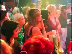 Party Girls Kissing And Touching Bodies At Orgy