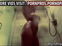 Hidden Camera Films Gorgeous Blond Naked In The Shower