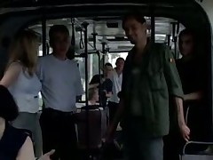 Public sex in сrowded bus