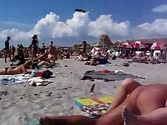 Sex at the public beach