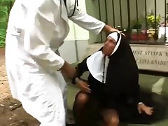 Sexy nun fucked