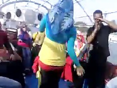 Arab Hijabi Whore Dancing 10