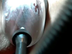 38 year old Bitch with Pussy pump to ORGASM!
