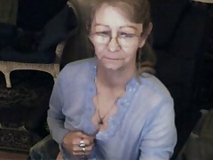 Lovely granny with glasses 3